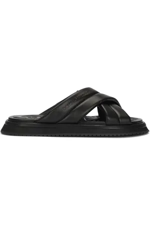 Dolce & Gabbana Crossover-strap flat sandals