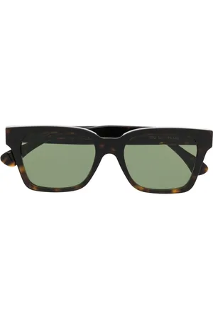 Retrosuperfuture Tortoiseshell-effect tinted sunglasses