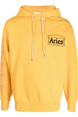 ARIES Embroidered-logo pullover hoodie