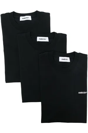 AMBUSH Logo-embroidered T-shirt set (set of three)