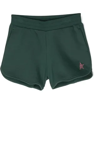 Golden Goose Logo-print elastic-waist shorts