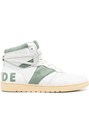 Rhude Rhecess-Hi leather sneakers