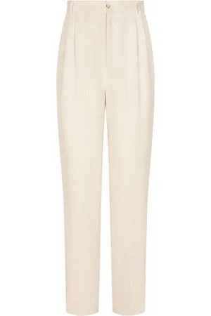 Dolce & Gabbana Tailored linen trousers