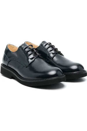ANDREA MONTELPARE Lace-up leather loafers