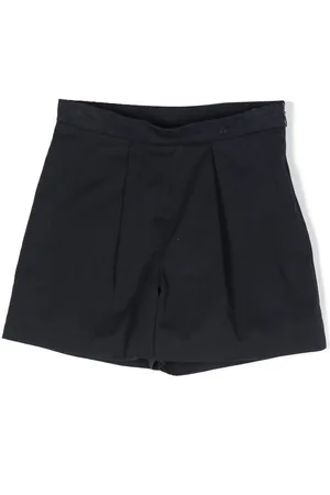 BONPOINT Pleat-detailing cotton shorts