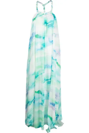 Patrizia Pepe Abito lungo in chiffon dress