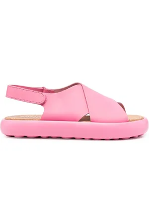 Camper Cross-strap chunky sole sandals