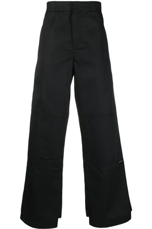 Palm Angels Reversed waistband chino trousers