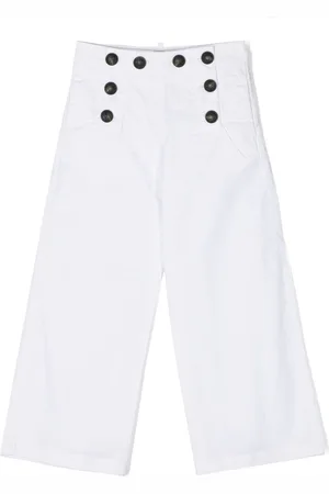 Dsquared2 Button-fastening cotton trousers