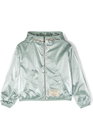 Moncler Embroidered-logo bomber jacket