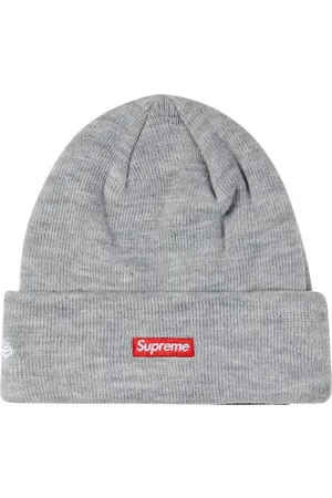 Supreme X New Era S Logo knitted beanie