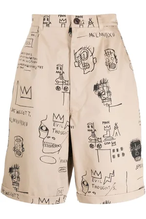 JUNYA WATANABE Basquiat-style chino shorts