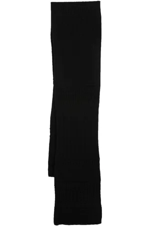 Barrie Stripe-print knit scarf