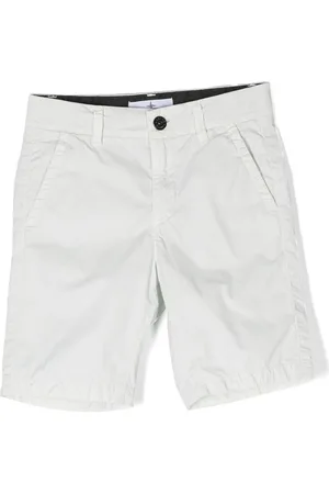Stone Island Logo-patch casual shorts