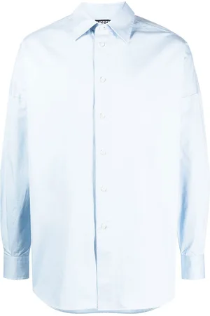 Diesel S-Limo logo-embroidered shirt