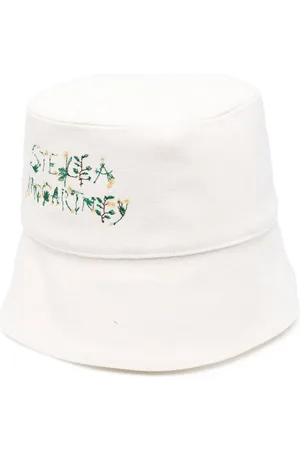 Stella McCartney Embroidered-logo bucket hat