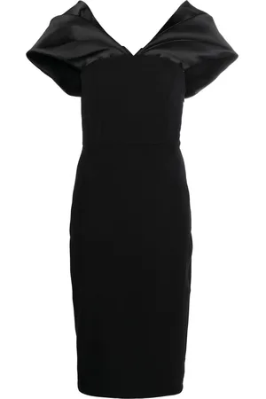 Solace Wrenley off-shoulder midi dress