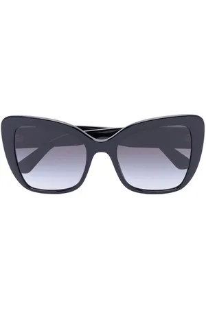 Dolce & Gabbana Oversized cat-eye-frame sunglasses