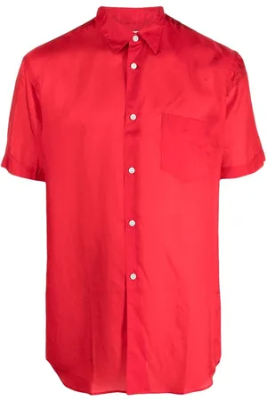 Comme des Garçons Short-sleeves classic-collar shirt