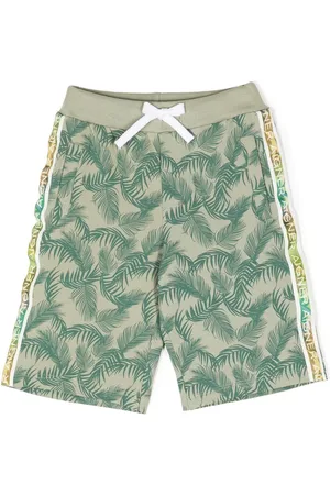Aigner All-over print cotton shorts