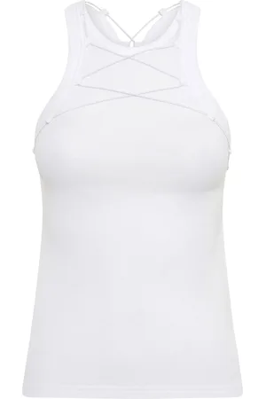 DION LEE Lock drawstring tank top
