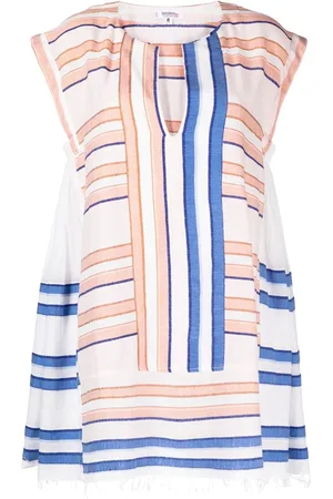 Lemlem Eskedar stripe-pattern caftan dress
