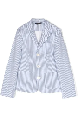 Ralph Lauren Vertical-stripe pattern blazer