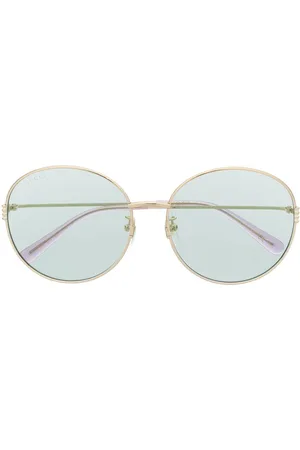 Gucci Polished round-frame sunglasses