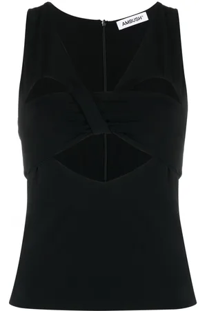 AMBUSH Cut out-heart sleeveless top