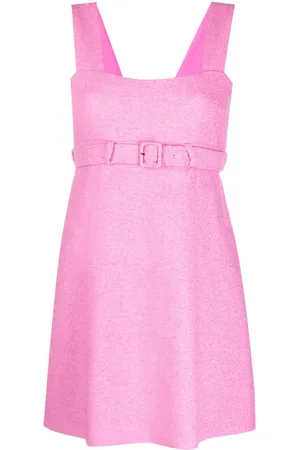 Patou Corsage belted mini dress