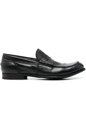 Officine creative Flat leather loafers