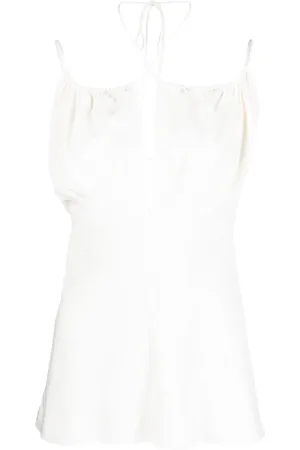 Totême Tie-fastening sleeveless top