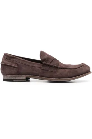 Officine creative Flat suede loafers