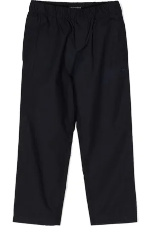 Emporio Armani Elasticated-waist trousers