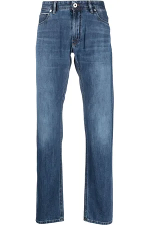 BRIONI Straight-leg cotton trousers