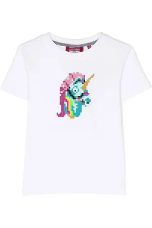 MOSTLY HEARD RARELY SEEN Mini Unicorn slogan-print T-shirt
