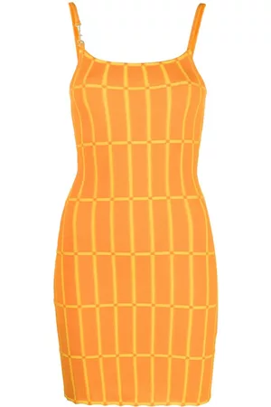 Jacquemus Kobieta Sukienki Dzianinowe - Orange