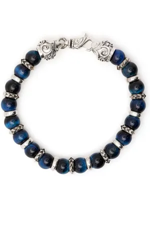 EMANUELE BICOCCHI Tiger eye beaded bracelet