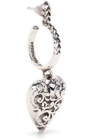 EMANUELE BICOCCHI Arabesque heart earring