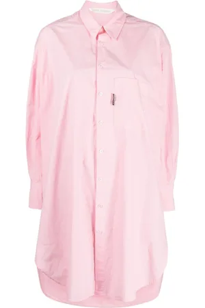Palm Angels Long-sleeve shirt dress