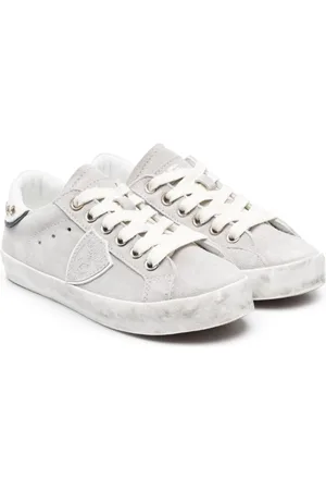 Philippe model Logo-patch low-top sneakers