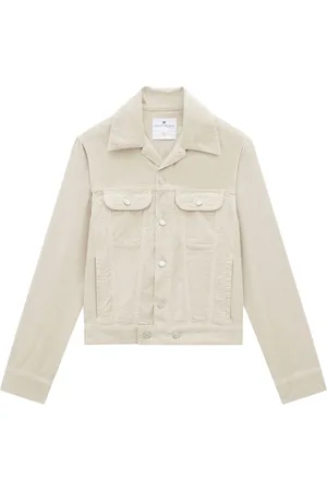 Courrèges Strap-detail buttoned shirt jacket