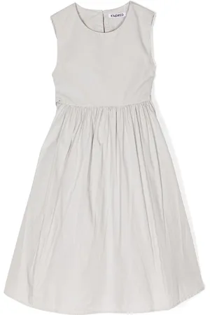 Kindred Bow-detail organic-cotton dress