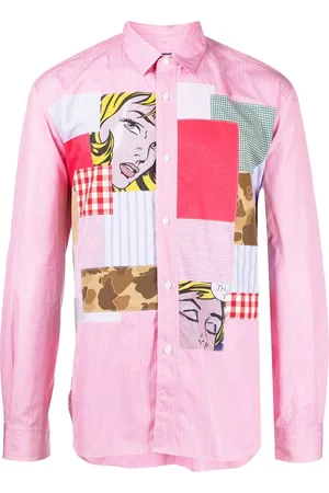 JUNYA WATANABE Patchwork long sleeve shirt