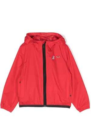 Comme des Garçons Logo-patch hooded jacket