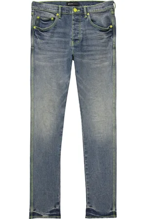 Purple Brand Washed tapered-leg jeans