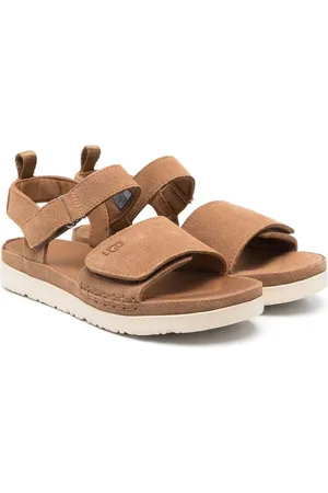UGG Calf suede slingback sandals