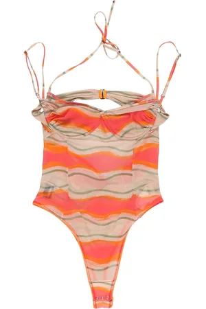 Jacquemus Ilha graphic-print bodysuit