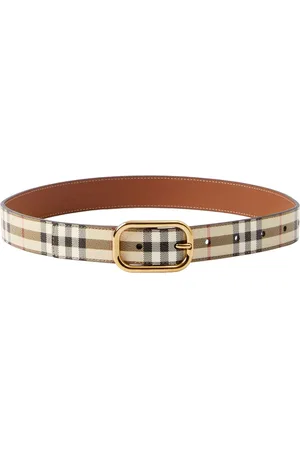 Burberry Vintage Check leather belt
