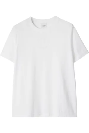 Burberry Tonal embroidered-logo T-shirt